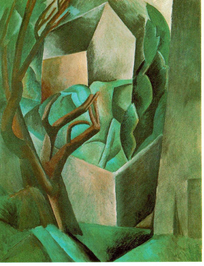 Picasso House in the garden 1908